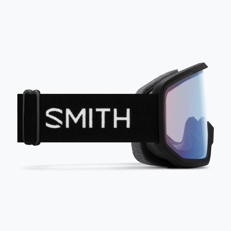 Maschera da sci Smith Transfer black/blue lente specchiata 4