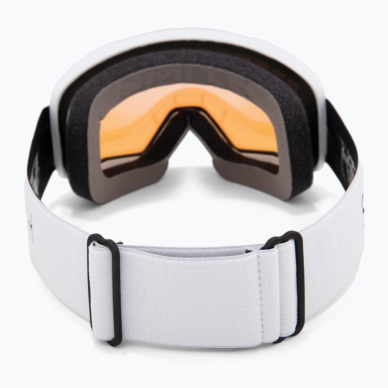 Maschera da sci Smith Tribute white/blue sensor mirror 3