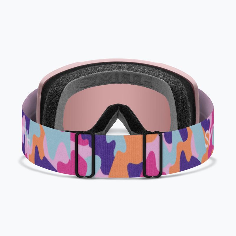 Maschere da sci Smith Tribute carnation puzzle/ignitor mirror 3