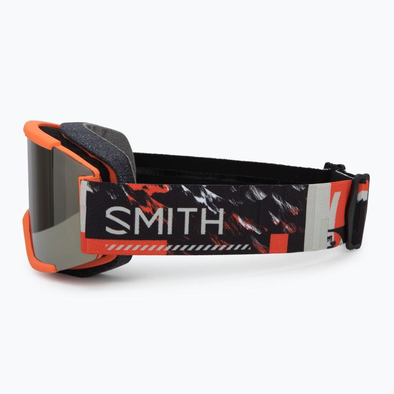 Maschera da sci  Smith Squad cinder chop up/chrp sun black gold mirror/clear 5