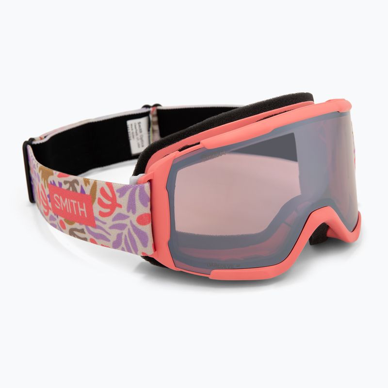 Maschera da sci junior Smith Daredevil Jr Flare Flora/Ignitor Mirror