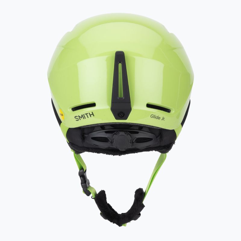 Casco da sci per bambini Smith Glide Jr Mips electric lime 4