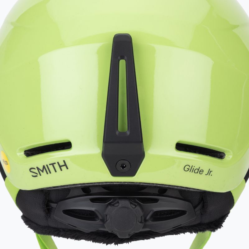 Casco da sci per bambini Smith Glide Jr Mips electric lime 9