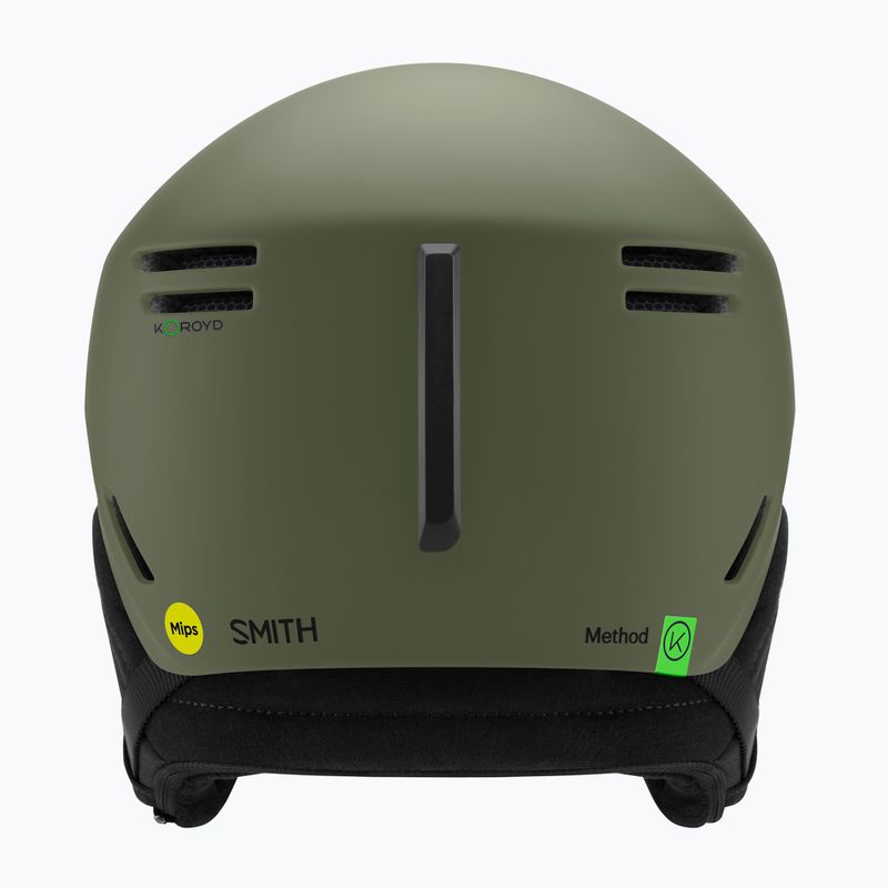Casco da sci Smith Method Mips matte fatigue green 2