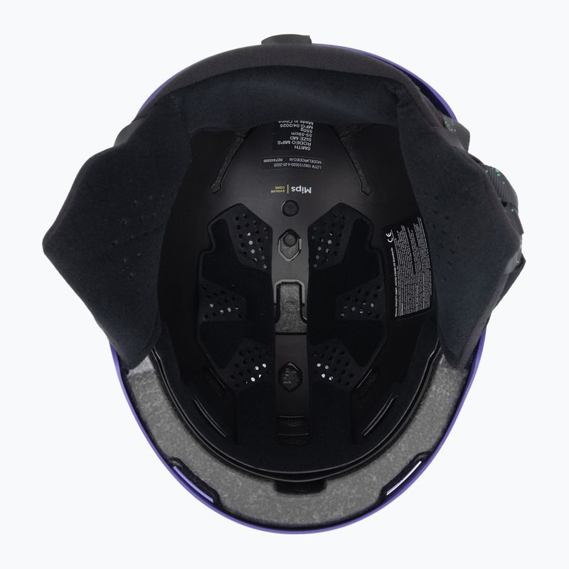 Casco da sci Smith Rodeo MIPS matte ultraviolet 5