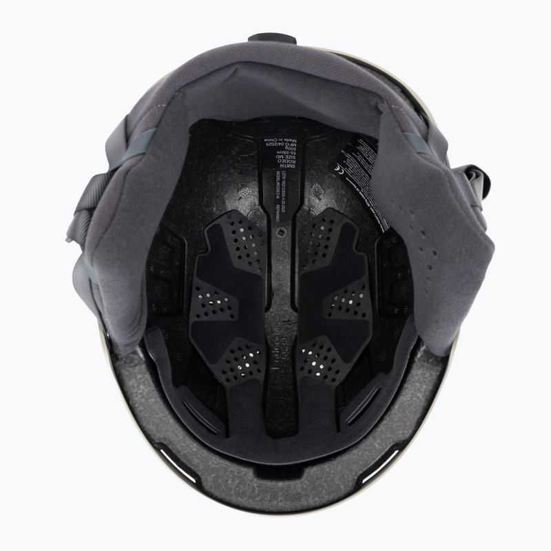 Casco da sci Smith Rodeo matte chalk 5