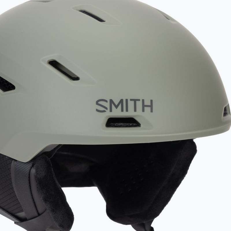 Casco da sci Smith Descend MIPS matte fatigue green/black 7