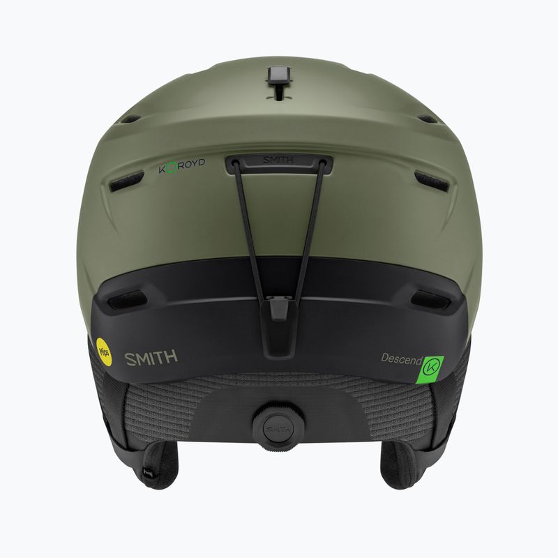 Casco da sci Smith Descend MIPS matte fatigue green/black 2