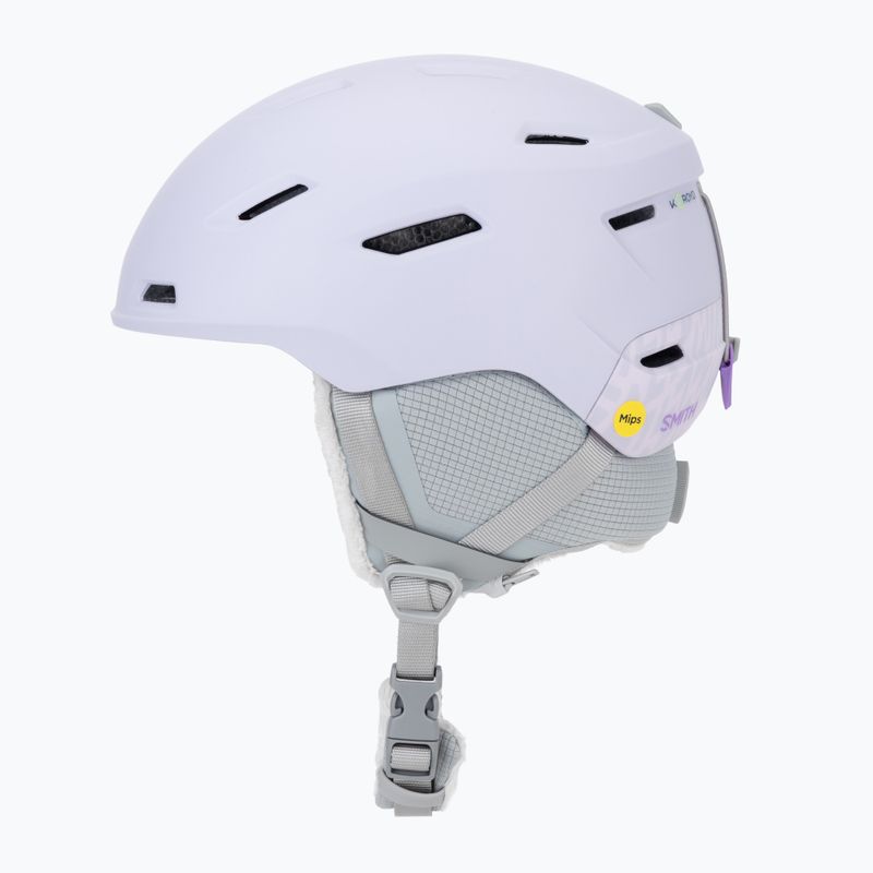 Casco da sci Smith Descend MIPS matte lunar fog spires 3