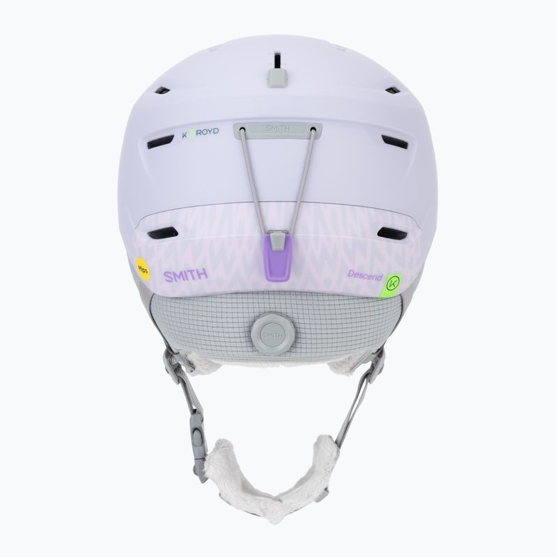 Casco da sci Smith Descend MIPS matte lunar fog spires 4