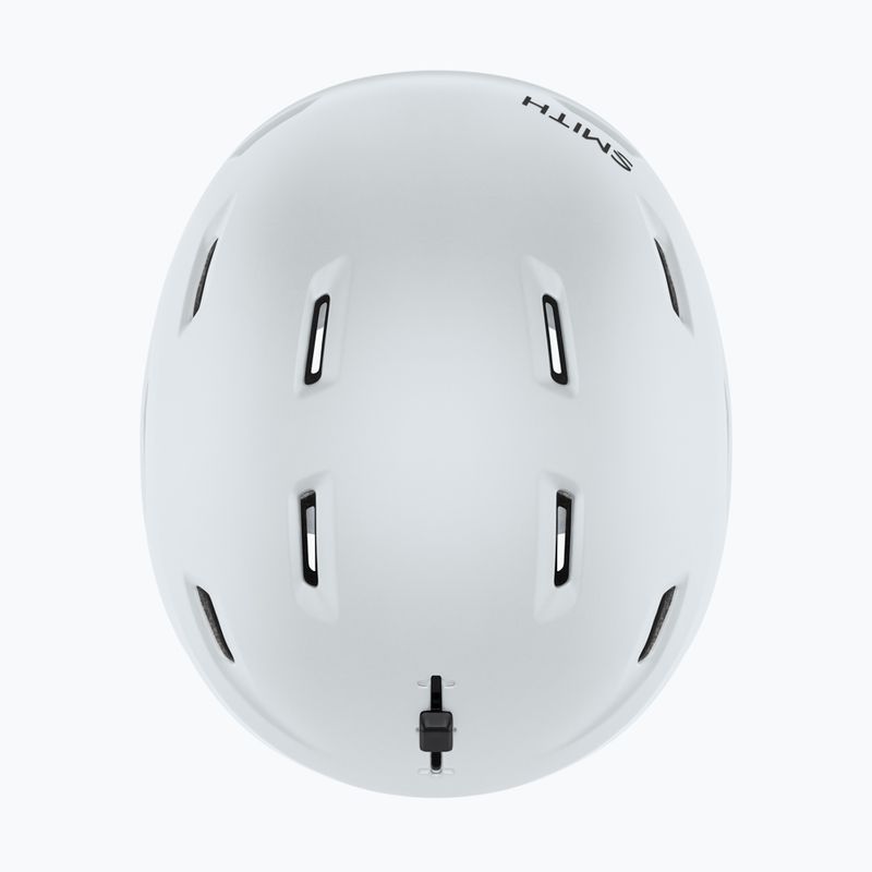 Casco da sci Smith Descend matte white 3
