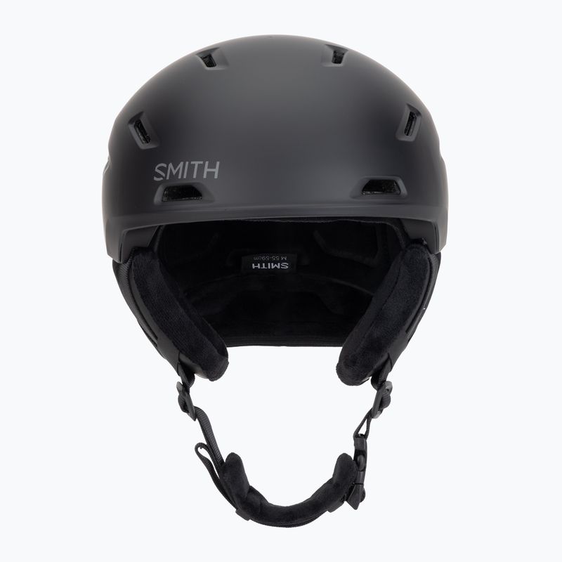 Casco da sci Smith Descend matte black 2