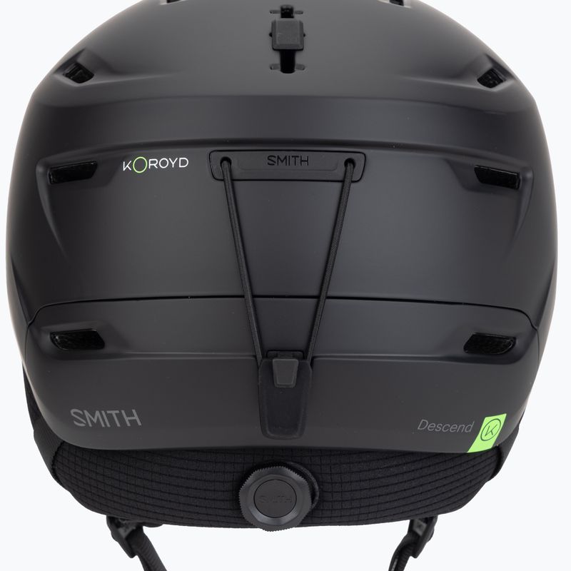 Casco da sci Smith Descend matte black 8