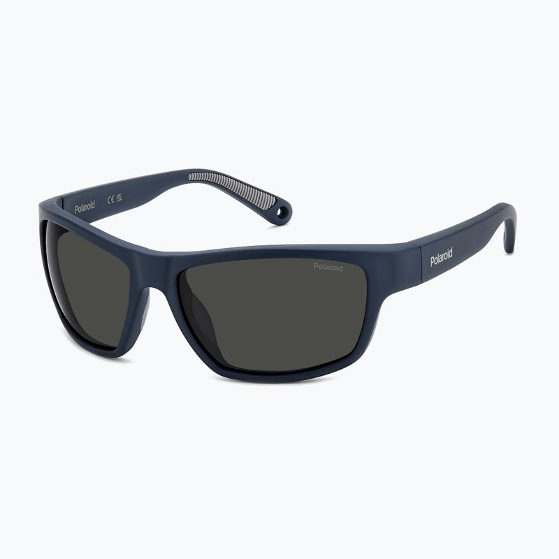 Occhiali da sole Polaroid PLD 7037/S matte blue/grey polarized 2
