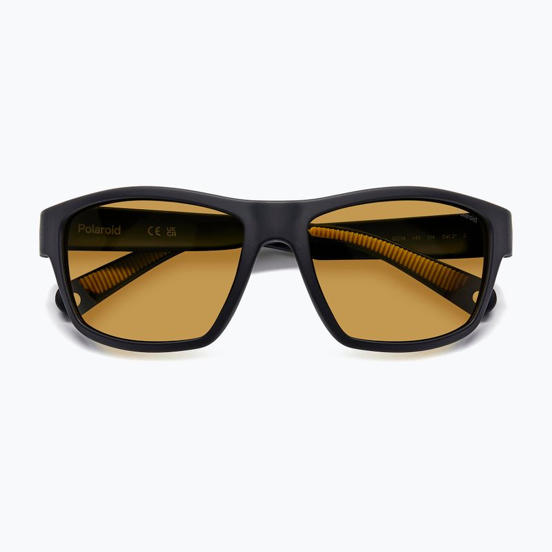 Occhiali da sole Polaroid PLD 7037/S matte black yellow/yellow polarized 4