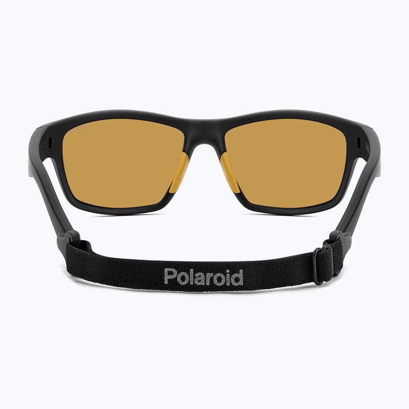 Occhiali da sole Polaroid PLD 7037/S matte black yellow/yellow polarized 5