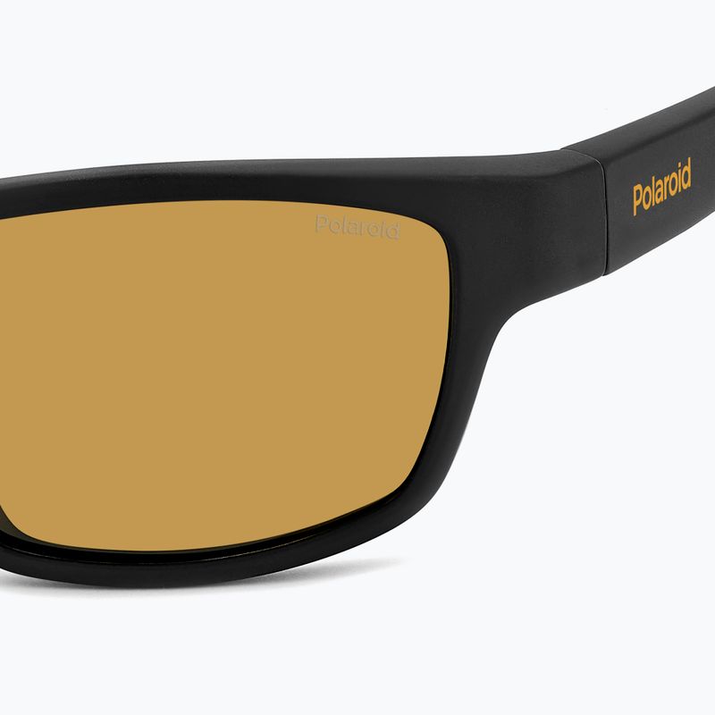 Occhiali da sole Polaroid PLD 7037/S matte black yellow/yellow polarized 7