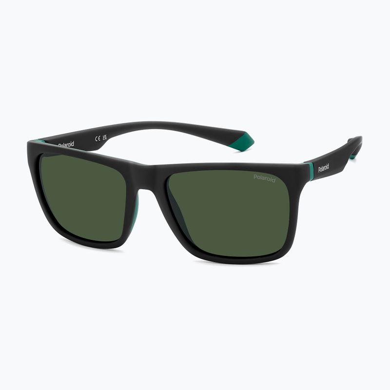 Occhiali da sole Polaroid PLD 2141/S matte black green/green polarized 2