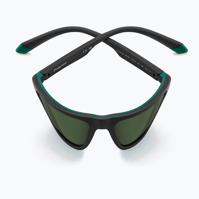 Occhiali da sole Polaroid PLD 2141/S matte black green/green polarized 5