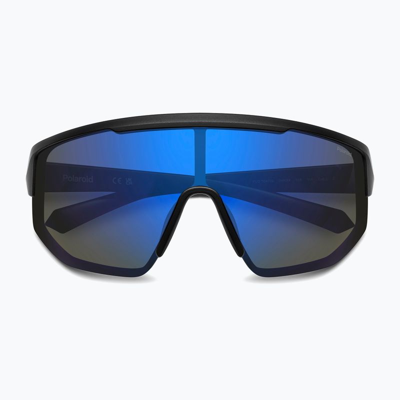 Occhiali da sole Polaroid PLD 7047/S matte black blue/blue mirror polarized 4