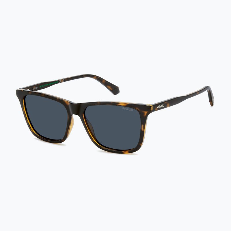Occhiali da sole Polaroid PLD 4190/S havana/blue polarized 2