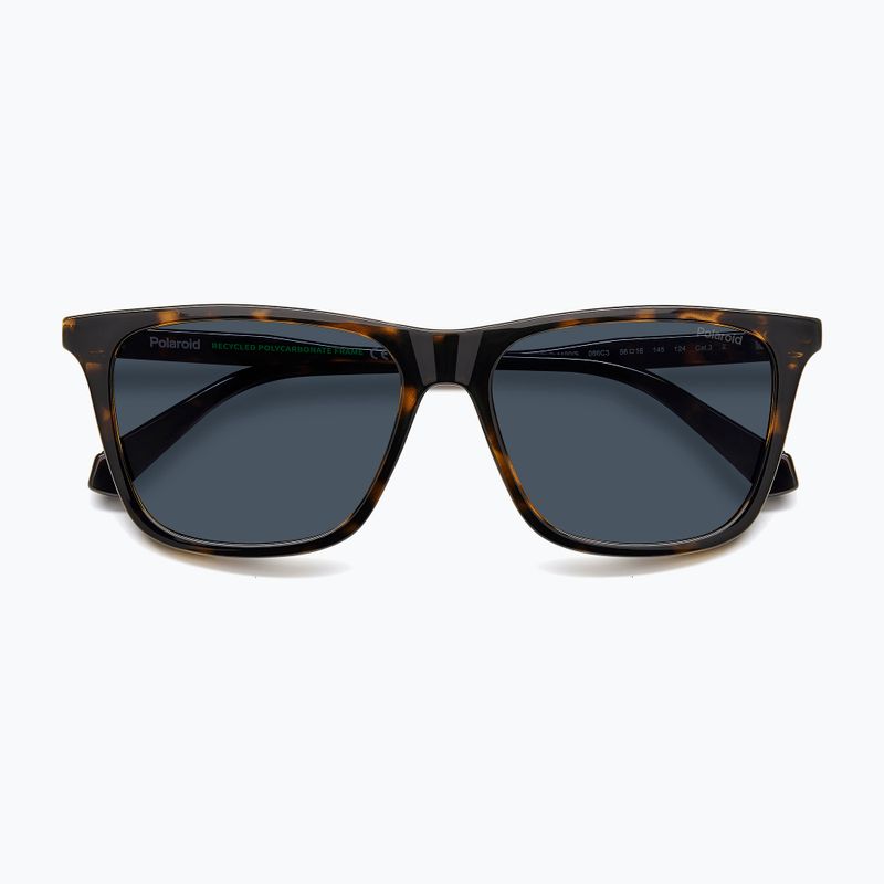 Occhiali da sole Polaroid PLD 4190/S havana/blue polarized 4
