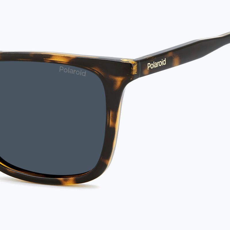 Occhiali da sole Polaroid PLD 4190/S havana/blue polarized 5