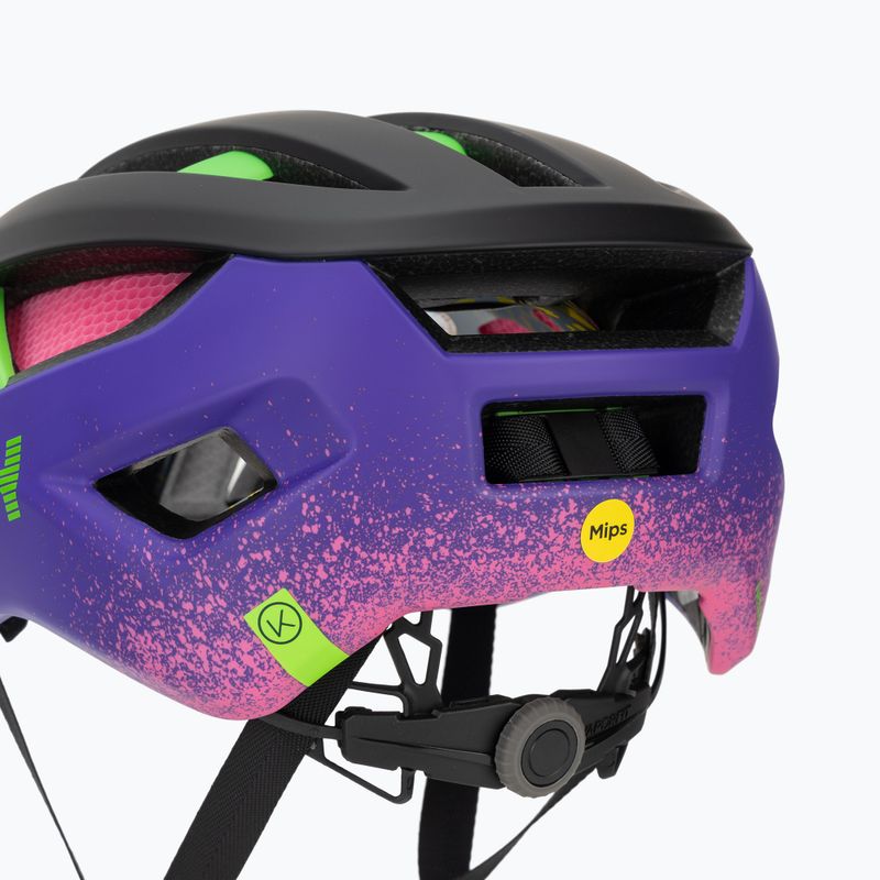 Casco da ciclismo Smith Network MIPS matte archive flamingo 8