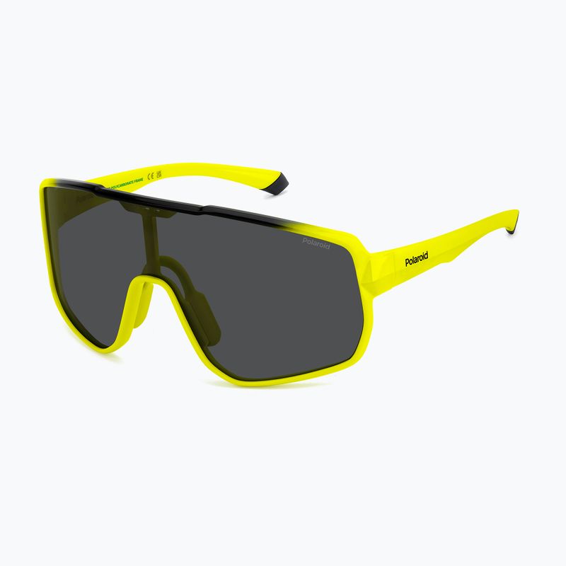Occhiali da sole Polaroid PLD 7060/S yellow black/grey polarized 2