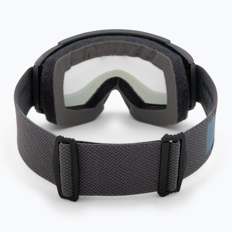 Maschera da sci  Smith Squad slate/chromapop pro photochromic red mirror 3