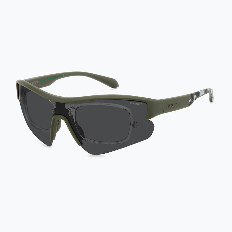 Occhiali da sole Polaroid PLD 7061/CI/S matte green/grey polarized 6