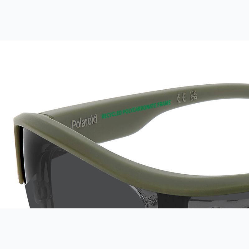 Occhiali da sole Polaroid PLD 7061/CI/S matte green/grey polarized 11
