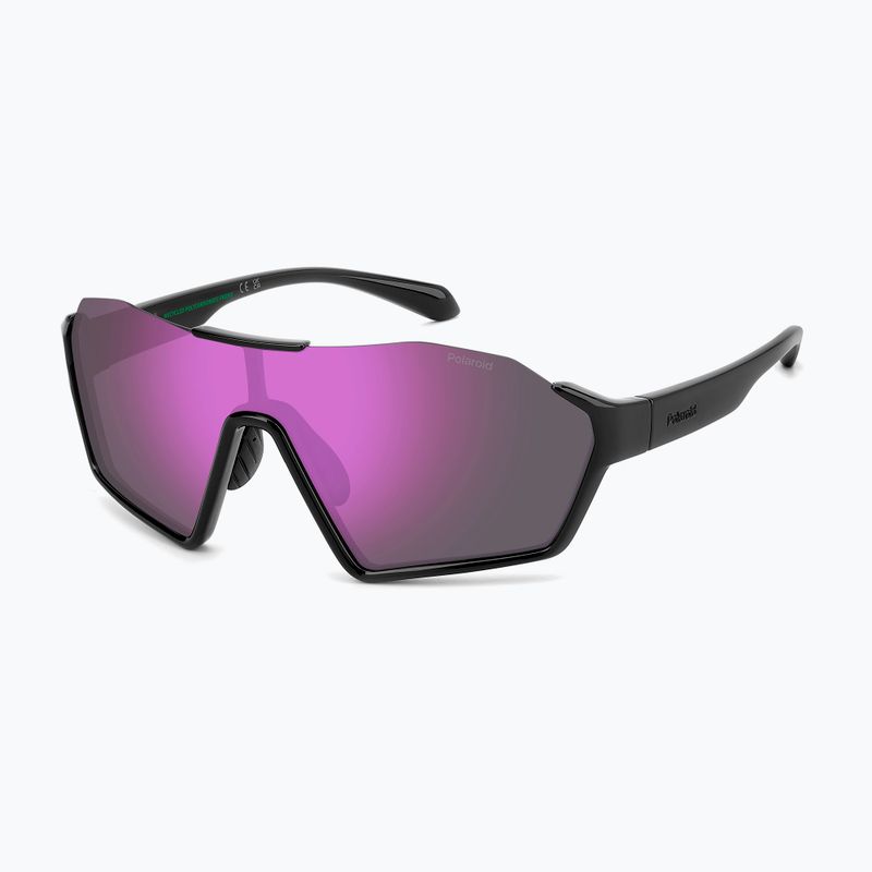 Occhiali da sole Polaroid PLD 7062/S black/grey pink mirror polarized 2
