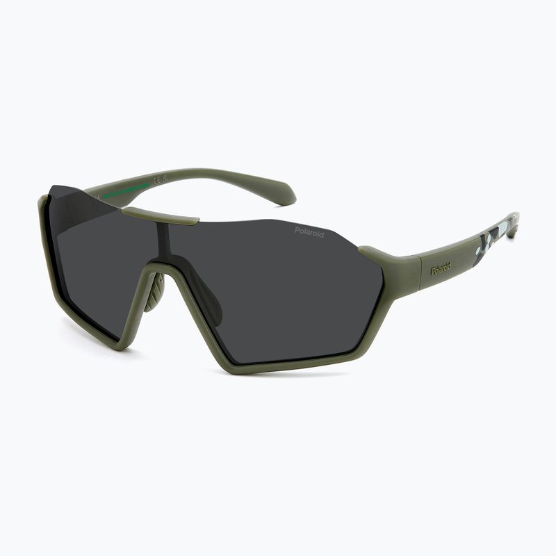Occhiali da sole Polaroid PLD 7062/S matte green/grey polarized 2