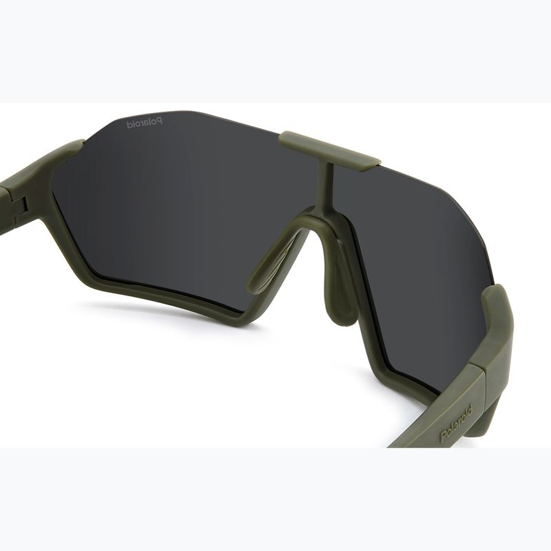 Occhiali da sole Polaroid PLD 7062/S matte green/grey polarized 6