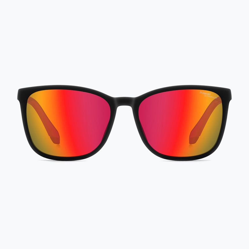 Occhiali da sole Polaroid PLD 2169/S/X matte black red/red multilayer polarized high contrast 3
