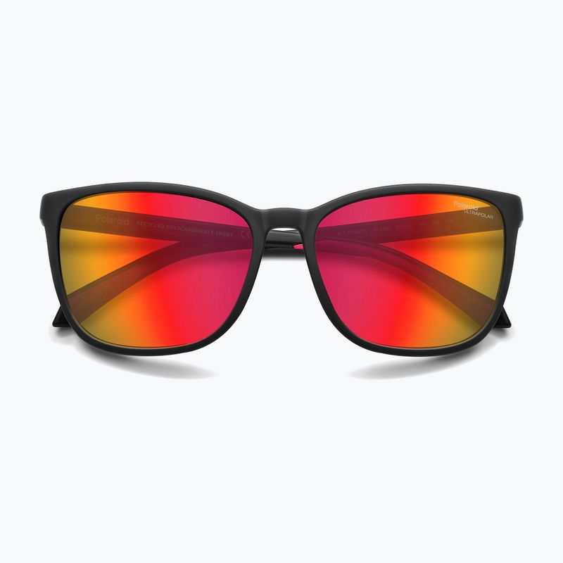 Occhiali da sole Polaroid PLD 2169/S/X matte black red/red multilayer polarized high contrast 4