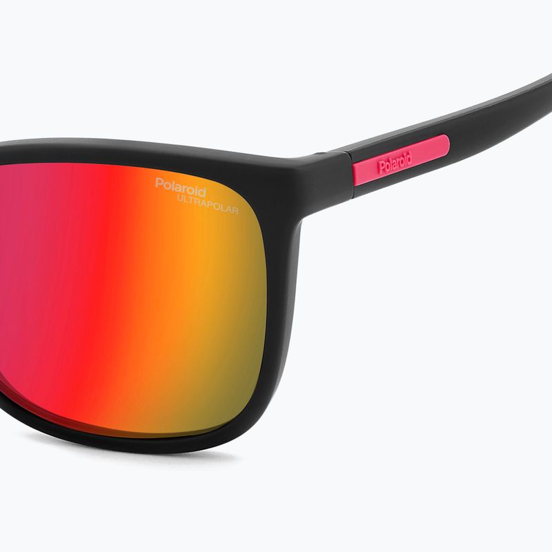 Occhiali da sole Polaroid PLD 2169/S/X matte black red/red multilayer polarized high contrast 8