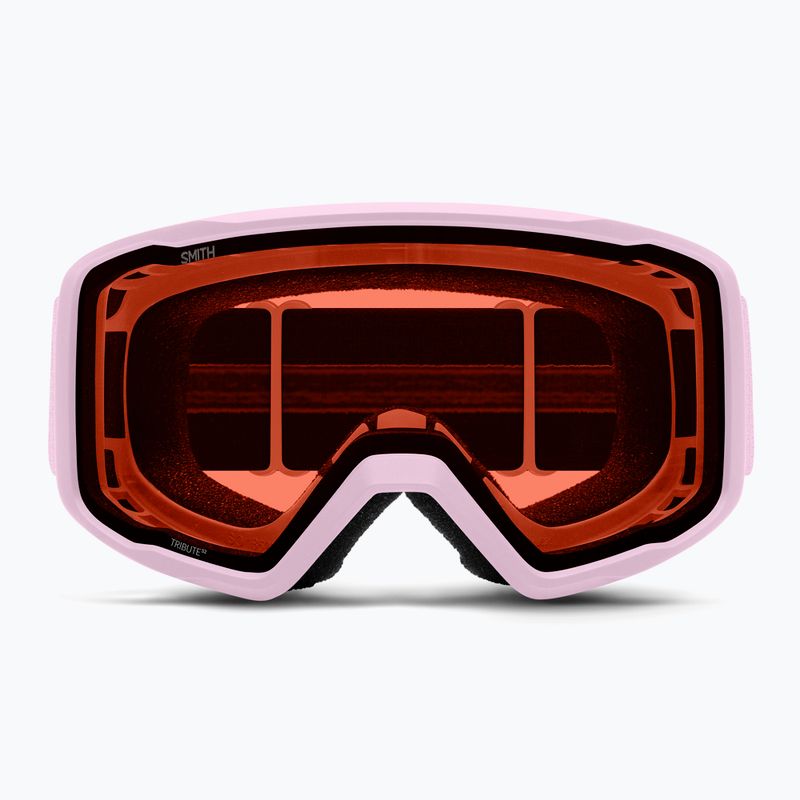 Maschera da sci Smith Tribute S2 pink frost/rc36 rose copper antifog 2
