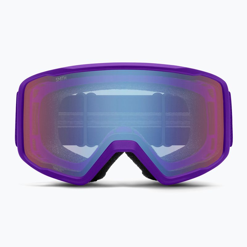 Maschera da sci Smith Tribute S1 fresh purple/blue sensor mirror antifog 2