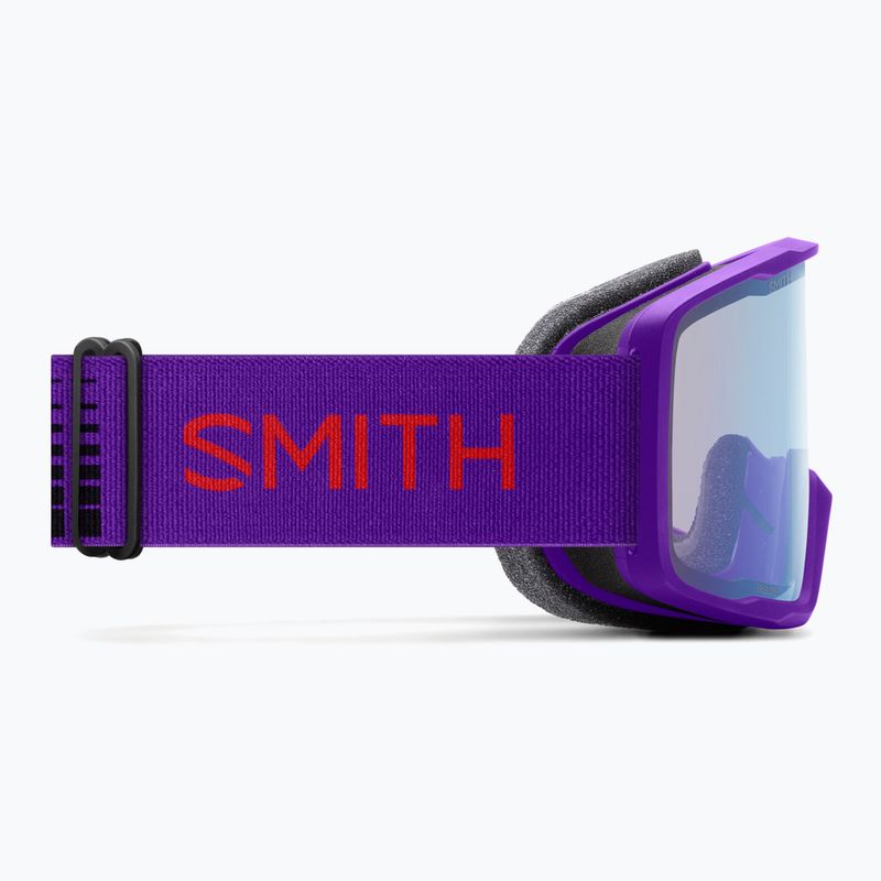 Maschera da sci Smith Tribute S1 fresh purple/blue sensor mirror antifog 4