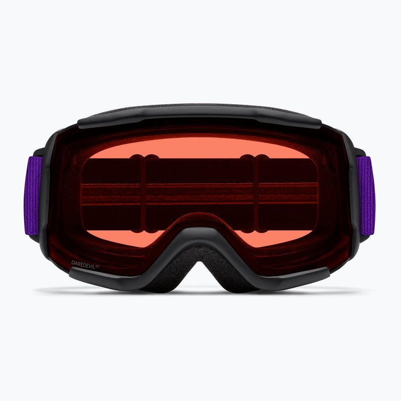 Maschera da sci per bambini Smith Daredevil S1 black donuts/blue sensor mirror antifog 3