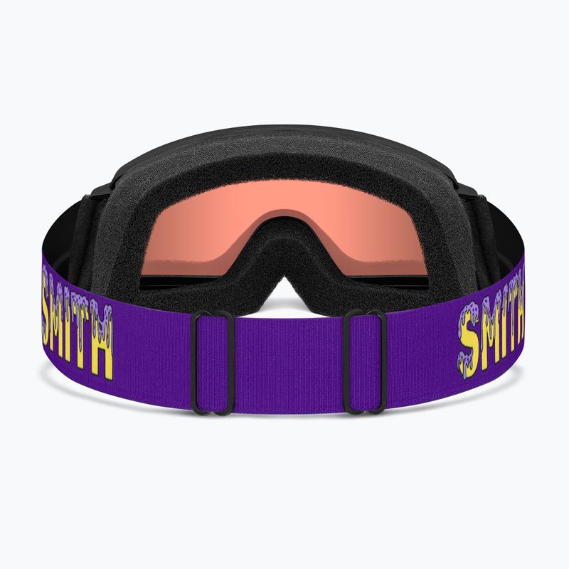 Maschera da sci per bambini Smith Rascal Jr S2 black donuts/rc36 rose copper antifog 3