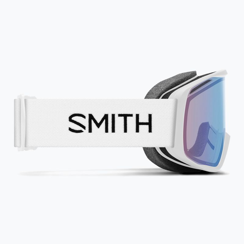 Maschera da sci Smith Rally S1-S2 white/photochromic blue sensor mirror 4