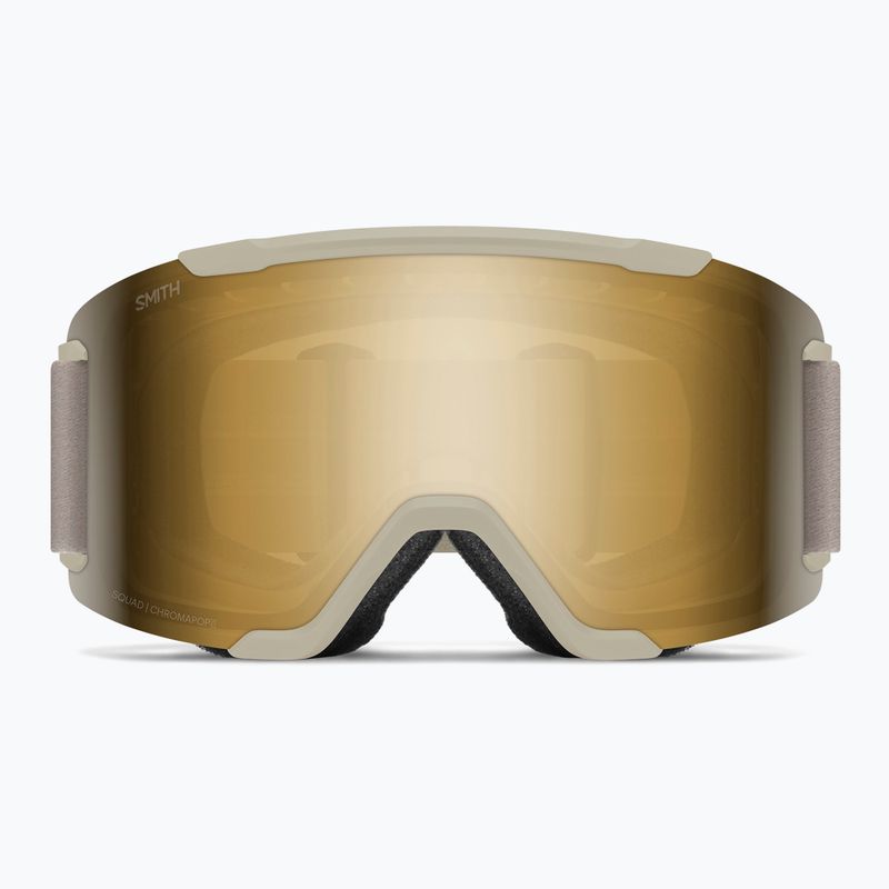Maschera da sci Smith Squad S3 chalk/chromapop sun black gold mirror 2