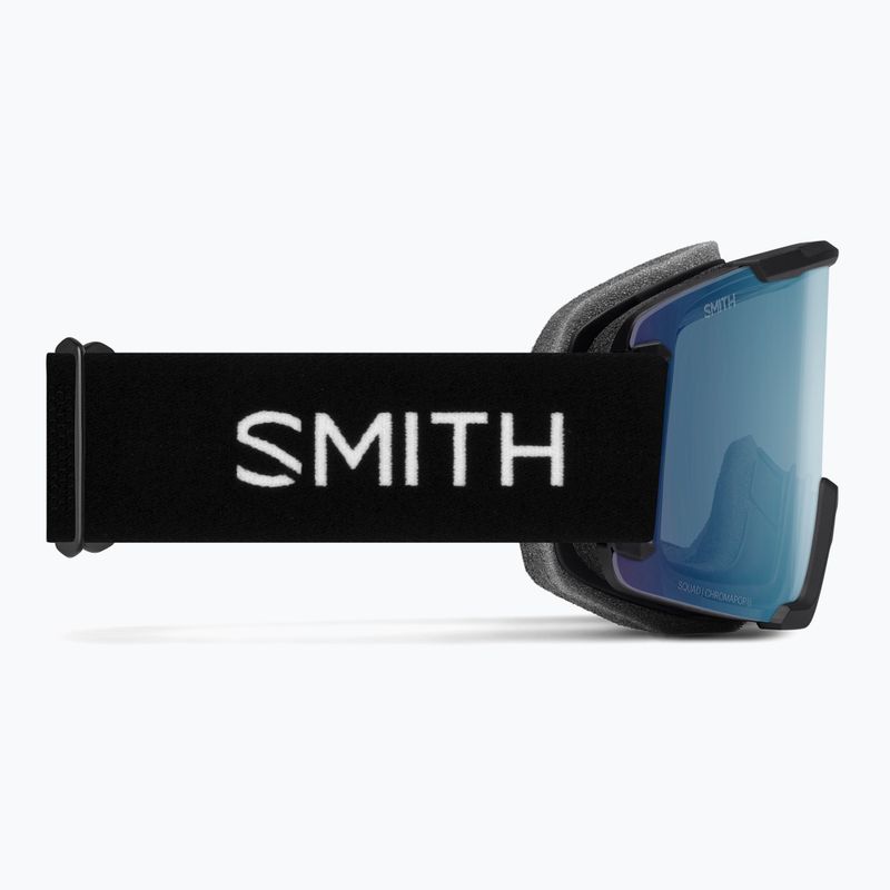 Maschera da sci Smith Squad S2 black/chromapop everyday blue mirror 3