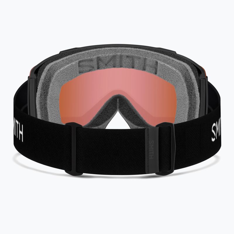 Maschera da sci Smith Squad S2 black/chromapop everyday rose gold mirror 3