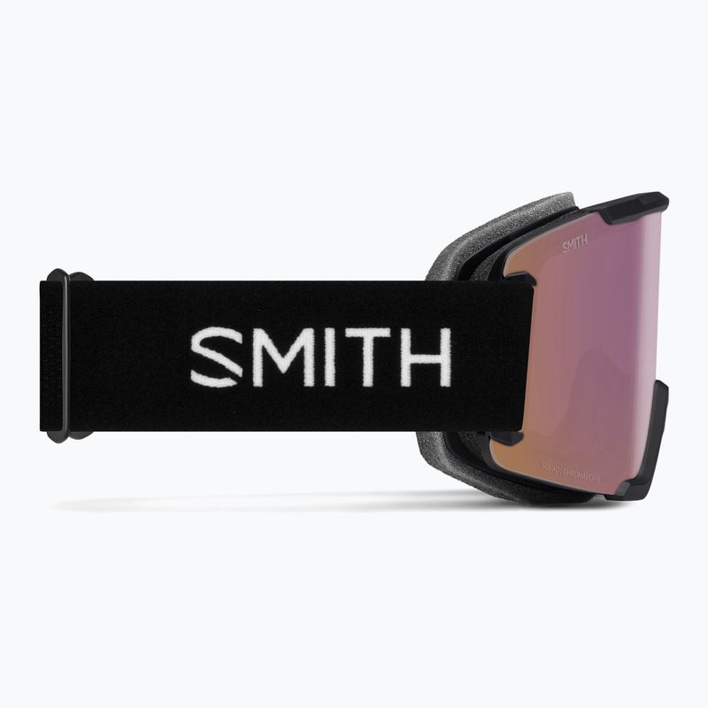 Maschera da sci Smith Squad S2 black/chromapop everyday rose gold mirror 4
