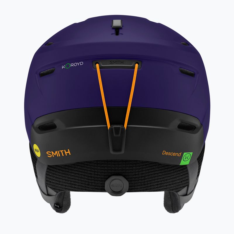 Casco da sci Smith Descend Mips matte deep plum black 2