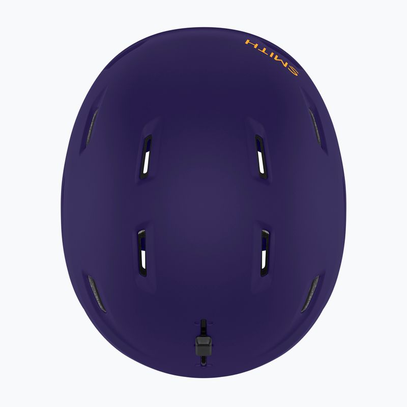 Casco da sci Smith Descend Mips matte deep plum black 3